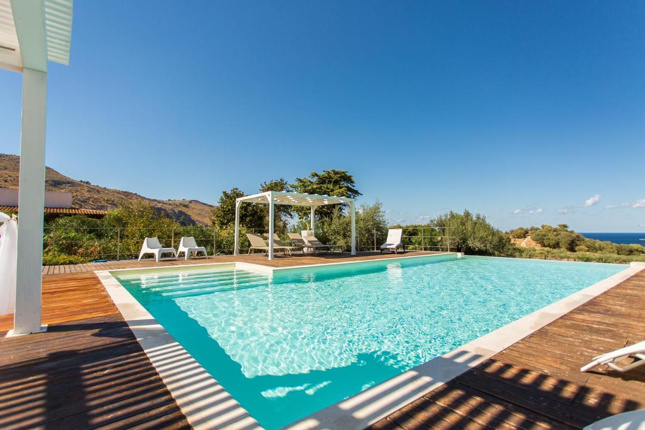 Villa Maria Una Finestra Sul Mare Valderice Exterior foto