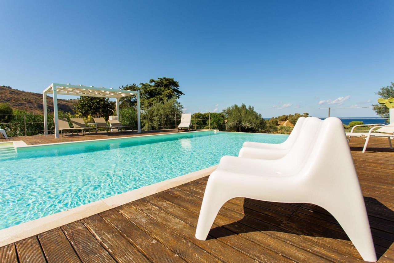 Villa Maria Una Finestra Sul Mare Valderice Exterior foto